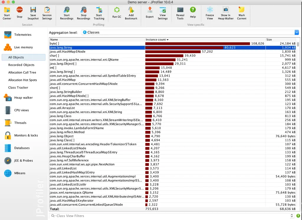 Introduction to Java Profilers Jprofiler