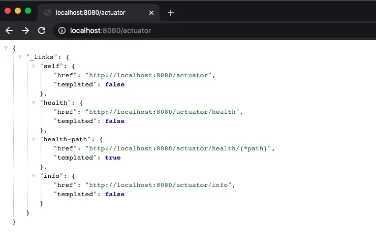 spring boot actuator