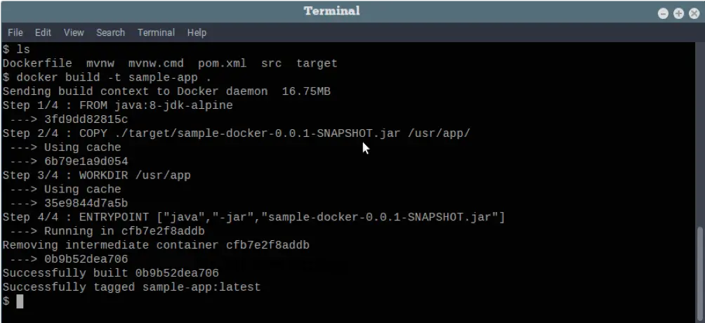 Dockerizing a Spring Boot Application