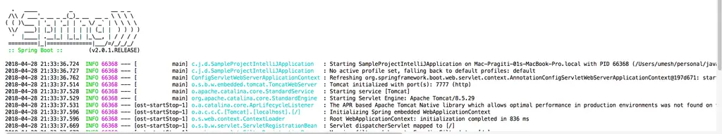Build a Spring Boot application using IntelliJ IDEA