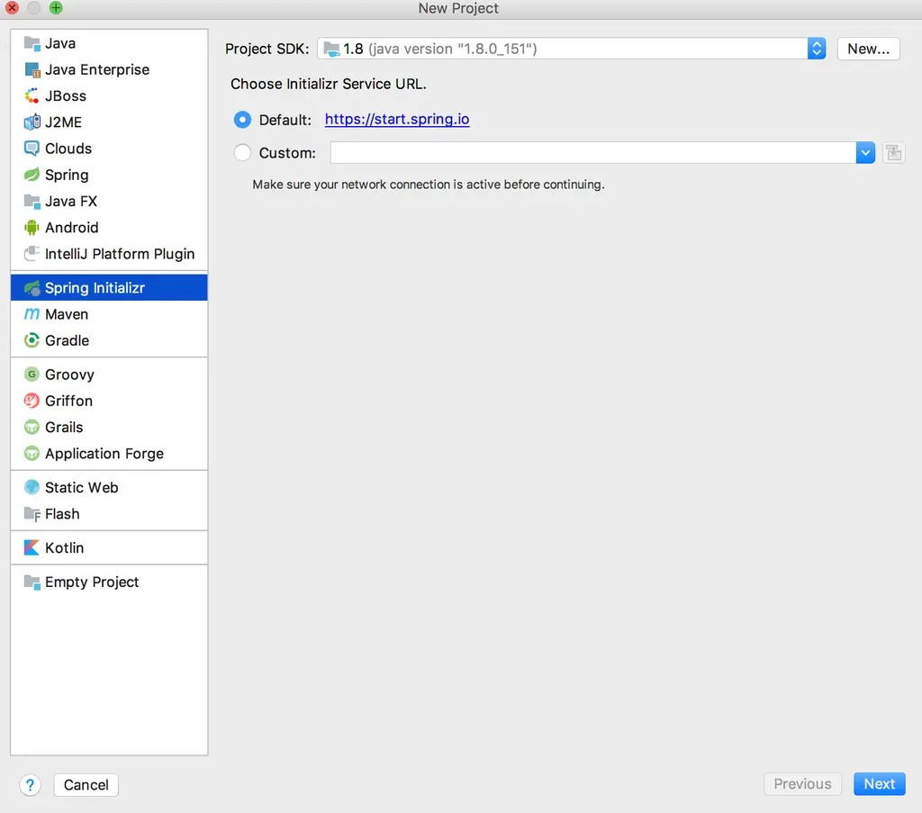 Build a Spring Boot application using IntelliJ IDEA