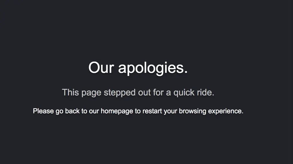 Custom Error Page