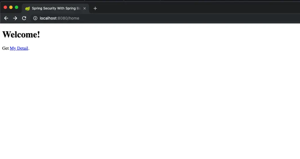 Securing a Web Application
