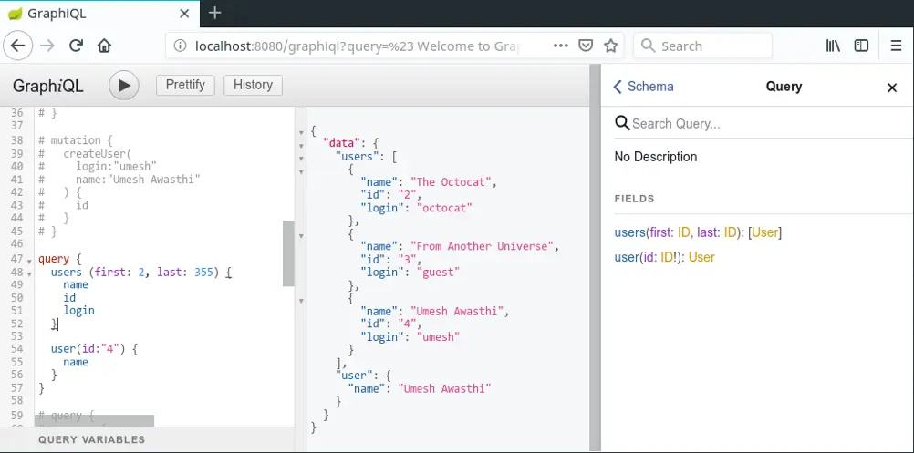 Spring Boot GraphQL