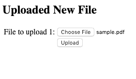 file-upload-Spring Boot