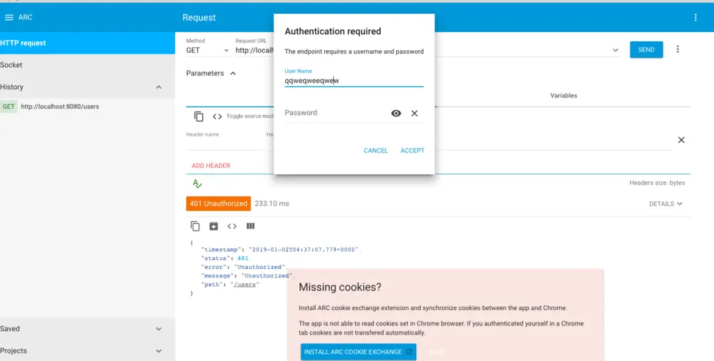 Basic Authentication with Spring