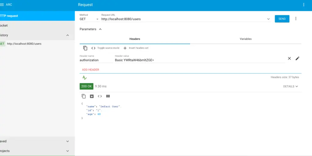 Basic Authentication with Spring