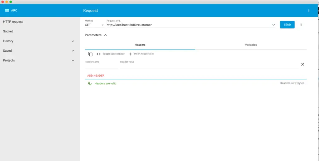 Spring Boot example