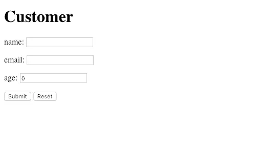 customer registration