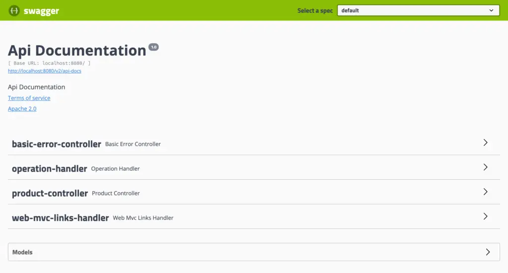 Swagger 2 with REST API Swagger 2 with REST API