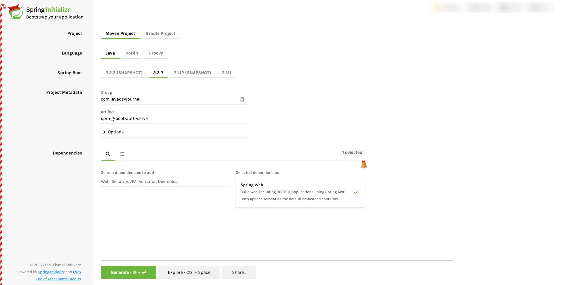 oauth2 spring boot rest api