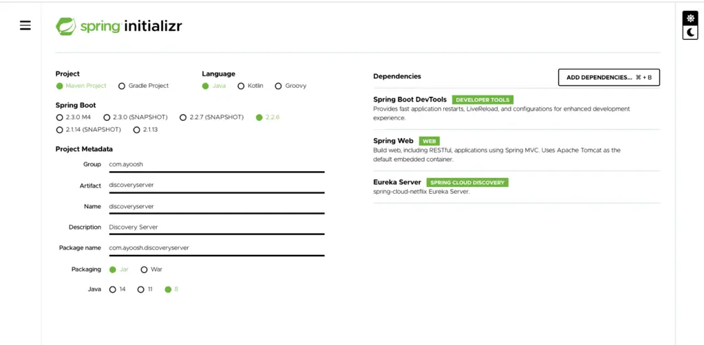 discovery server
