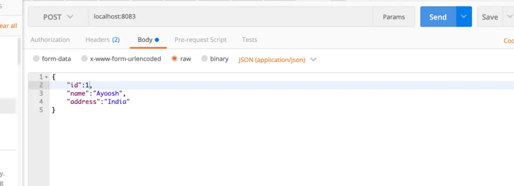 microservices with Spring boot