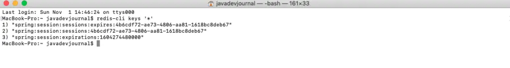 Spring Session with Redis