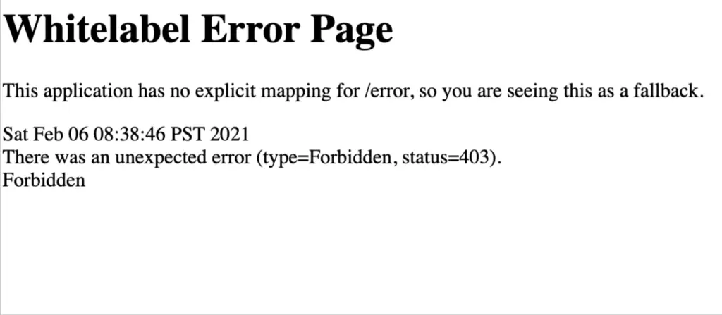 Spring Security custom 403 access denied page