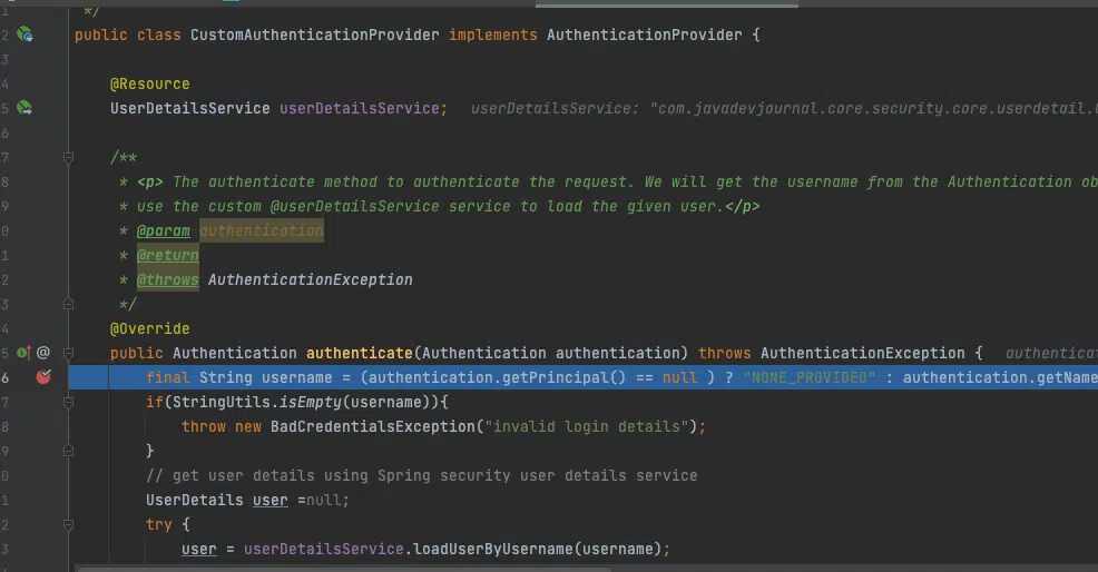 Spring Security Multiple Authentication Providers