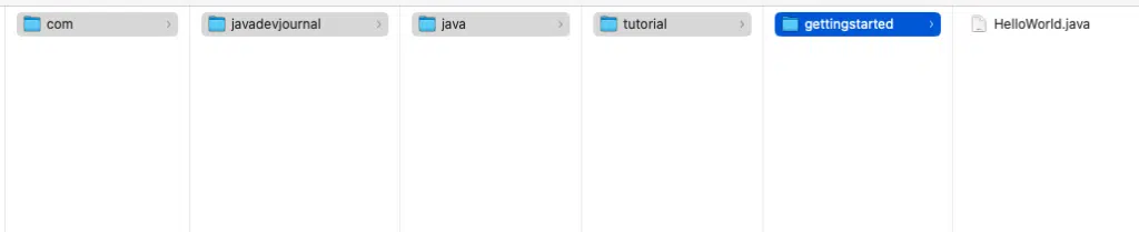 Java Program Basic Structure