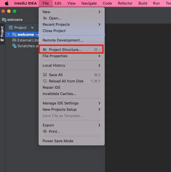 Setting up Java development environment